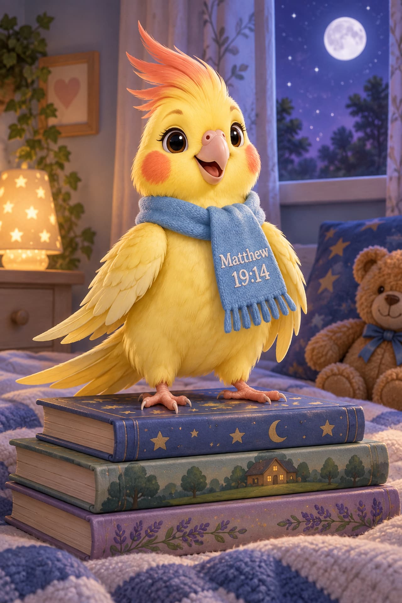 Sunny, Yellow Cockatiel
