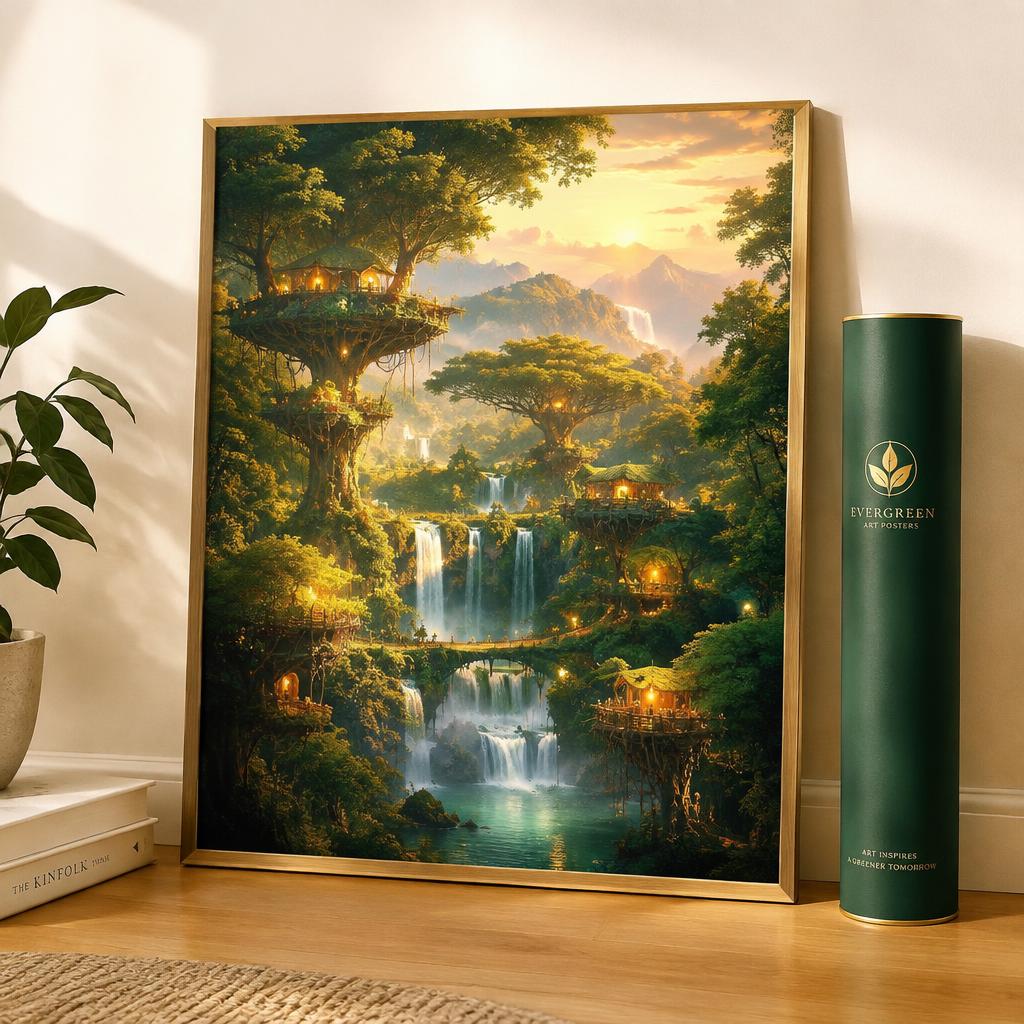 Auravale Forest Poster product photo